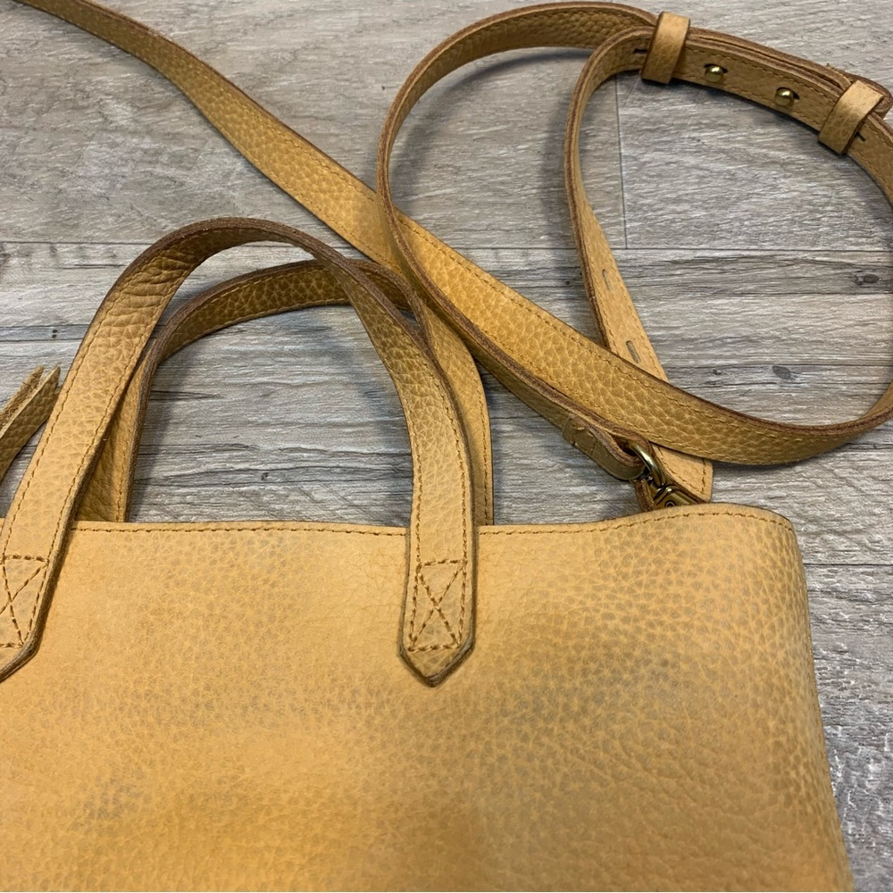 Madewell Transport Tote Crossbody Leather Bag - Picture 2 of 10